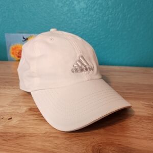 Adidas Lightweight White & Gray Women's Cap/Hat, OSFM‎
